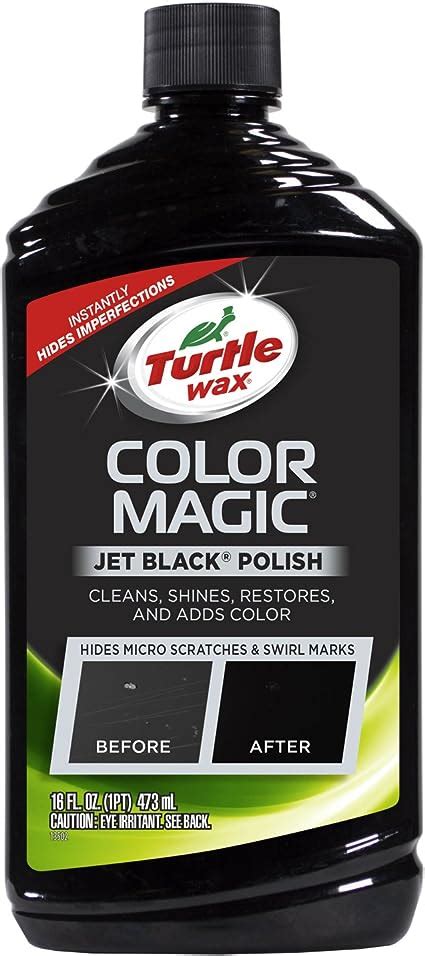 Turtle Wax T 374ktr Color Magic Car Polish Black 16 Oz Exterior