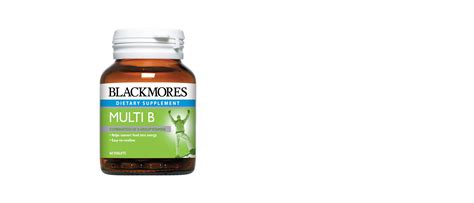 Blackmores is a leading natural health brand, improves peoples' lives by delivering the world's best natural health solutions. Multi B - Blackmores