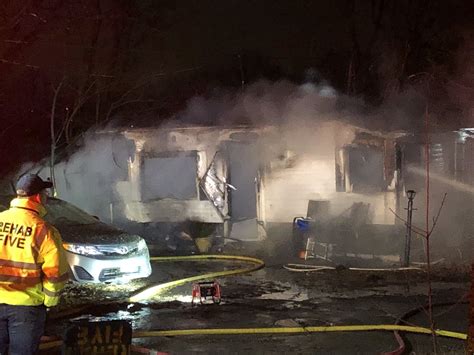 Trailer Destroyed In 2 Alarm Fire At Shady Oaks Trailer Park In Danvers