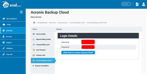 Download A Complete Backup From Acronis Management Console