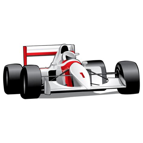 Glossy Formula One Car Transparent Png And Svg Vector File