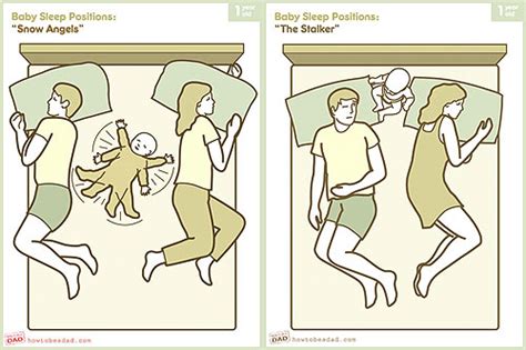 Hysterical Guide To Baby Sleep Positions Making It Lovely