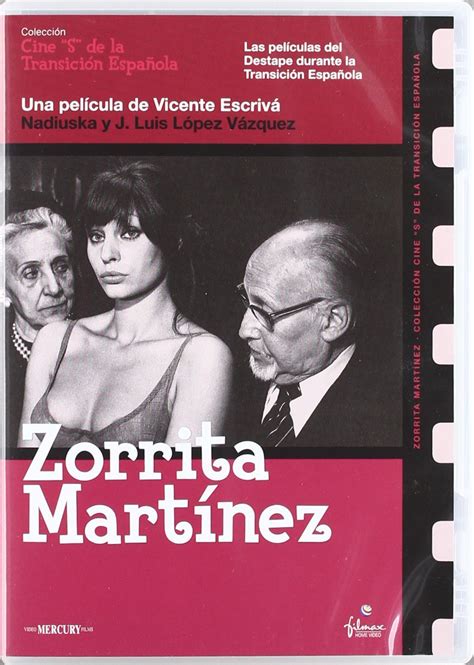 Zorrita Martinez S [dvd] Amazon Es Nadiuska José Luis López Vázquez Alberto De Mendoza