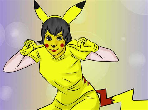 How To Dress Up As Pikachu From Pokemon