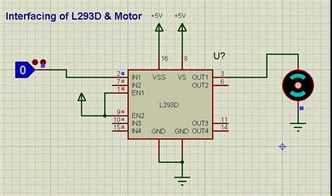 You can understand this by comparing. INTERFACE OF DC MOTOR WITH MOTOR DRIVER IC L293D » PIJA ...