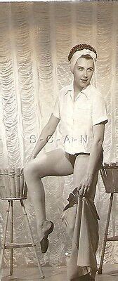 Org Vintage S S Semi Nude Rp Housewife Bandana Wash Day Bra Panties Picclick
