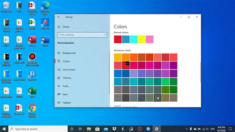 Changing Taskbar Color In Windows 10 Youtube Gambaran