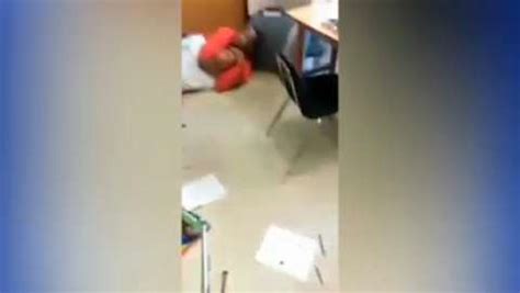 Shocking Video Shows Teacher Put Teenage Pupil In Chokehold While