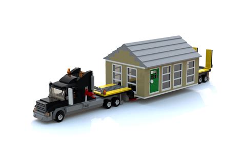 But getting from a bunch of loose legos to a cool finished model can be difficult without some guidance. LEGO Oversize Load Trailer Truck MOC Instructions