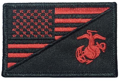 Usmc Usa Flag United States Marine Corps Ega America Sew Iron On Patch