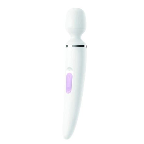 Satisfyer Wand Er Women Rechargeable Wand Massager White 1s