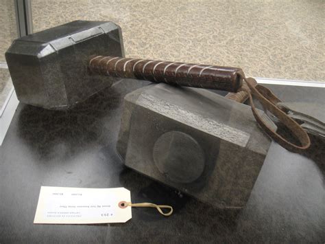 Captain America Prop Auction Thors Hammers By Doug Klin Flickr