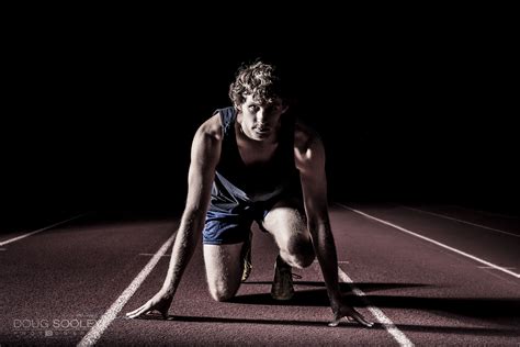 This Was A Sports Portrait Shoot Of A Track Runner Tyler Was A High
