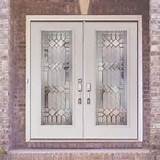 White Double Entry Doors Pictures