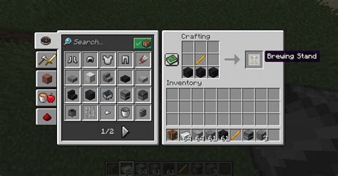 How To Make A Brewing Stand In Minecraft