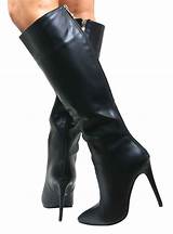 High Black Boots For Women Pictures