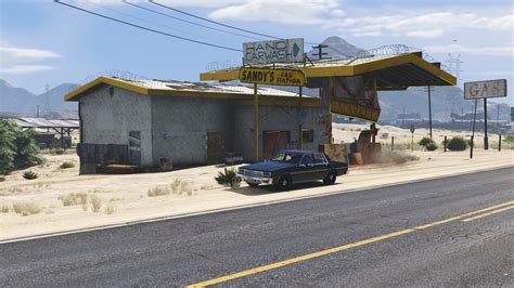 Sandy Shores Old Gas Station Ymap Gta5