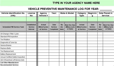 Maintenance checklist template 12 download samples examples free. Excel Maintenance Form / 12+ Equipment Maintenance Log ...