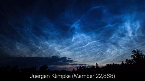 Noctilucent Cloud Season Is Starting Friday 29th May 2020 Cloud