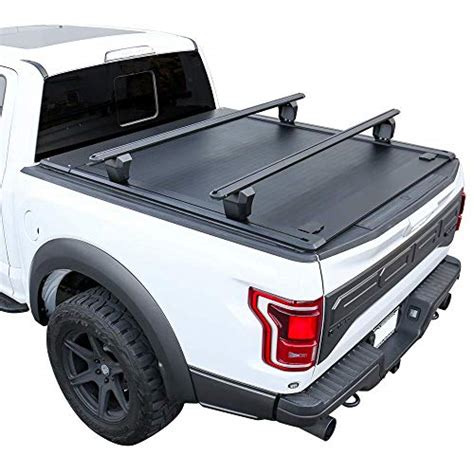Syneticusa Off Road Rack Ready Aluminum Retractable Tonneau Cover Fits