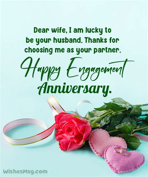 80 Engagement Anniversary Wishes And Quotes Wishesmsg