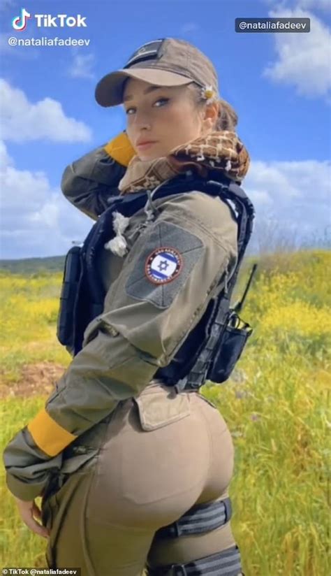 idf soldier posts thirst trap tiktok videos in military uniform big world tale