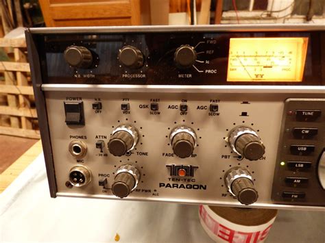 Ten Tec Paragon 585 Hf Transceiver In Working Order But Sold As Spares