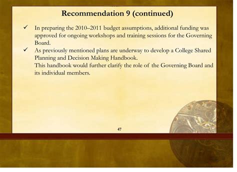 Ppt Governing Board Accreditation Presentation Powerpoint