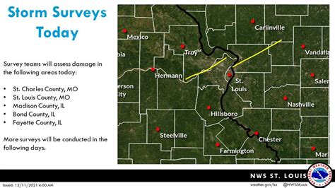 Where Did Tornadoes Storms Hit In Illinois Missouri Kansas City Star