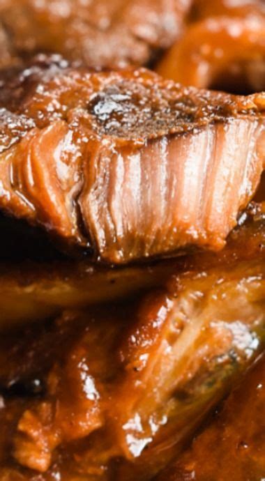 Slow Cooker BBQ Pork Steaks - fall off the bone ...