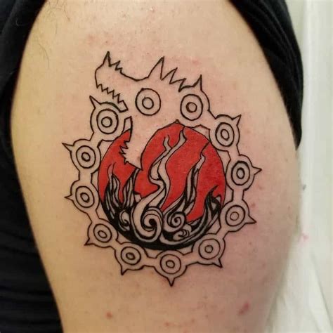 Se7en deadly sins art print set. Top 23 Best Meliodas Tattoo Ideas - 2020 Inspiration Guide