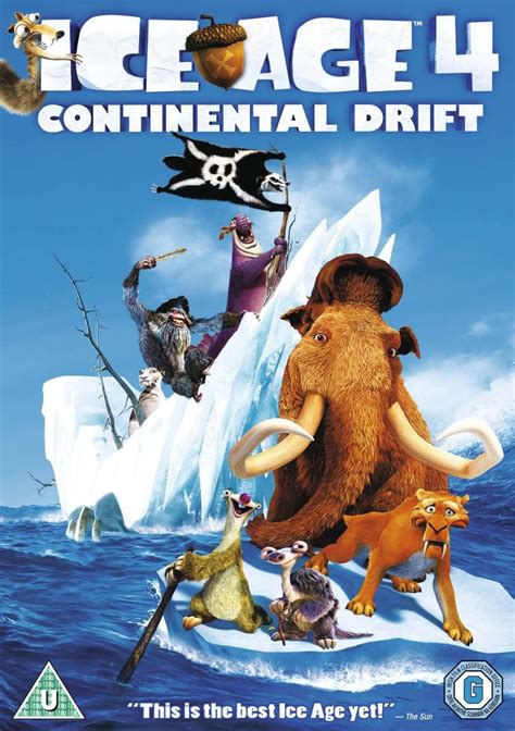 Ice Age 4 Continental Drift Dvd Uk Ray Romano Denis