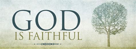 God Is Faithful — Abraham Project