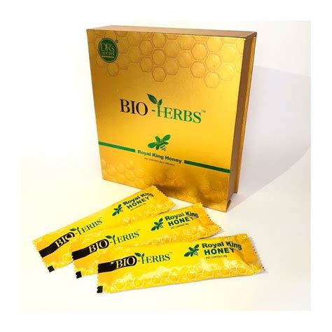 Bio Herbs Royal King Honey For Men 10 Sachets X 30g Shopee Malaysia