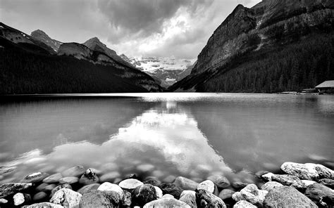 Lake Monochrome Wallpapers Hd Desktop And Mobile Backgrounds