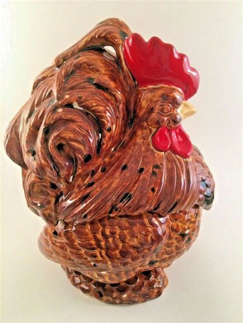 Cookie's country chicken is brining the classic taste of louisiana style fried chicken to the pacific northwest. Rooster Cookie Jar 70's Ceramic Hand Painted Vintage Retro ...