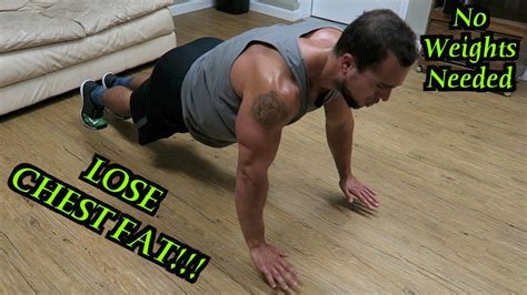 Intense Minute At Home Fat Burning Chest Workout Youtube