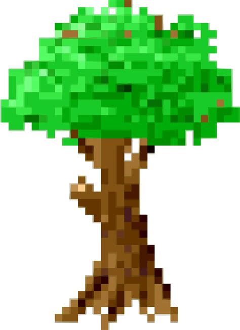 Clipart Pixel Tree