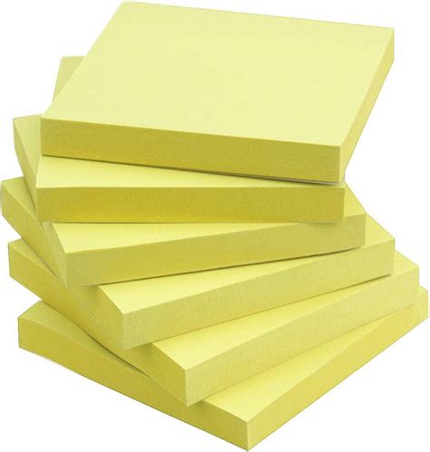 Early Buy Sticky Notes 3x3 Self Stick Notes Yellow Color 6