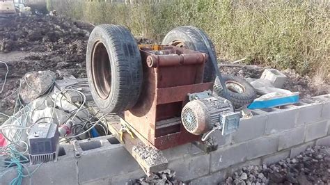 For more info please email or call: Diy Stone Crusher