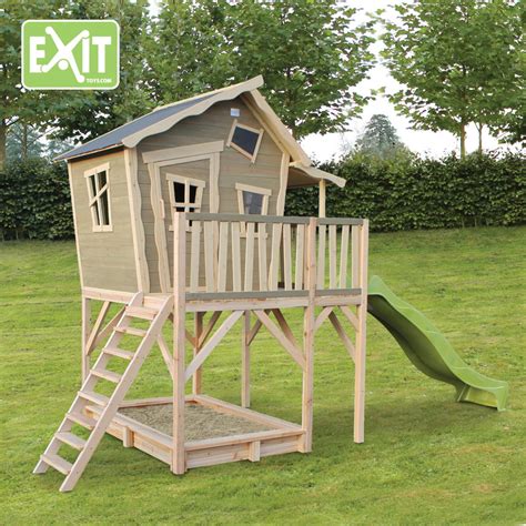 Everpert auto modell spiel spiel haus kinder zelt nette große spielzelte fü. Kinder-Spielhaus EXIT «Crooky 750» Kinderspielhaus Holz ...