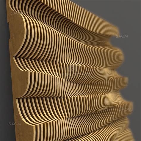 Parametric Wall 12 Unique Decorative Wave Wall For Your Home Etsy