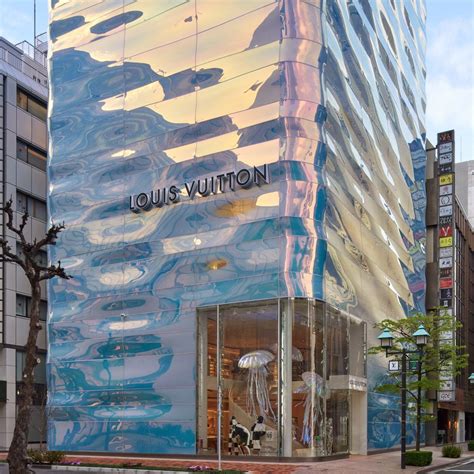 Jun Aoki And Associates Wraps Louis Vuittons Tokyo Store In Poetic Yet
