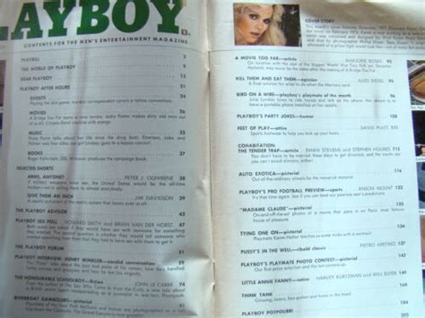 Original Playboy Magazine August 1977 Julia Lyndon Karen Christy Cover