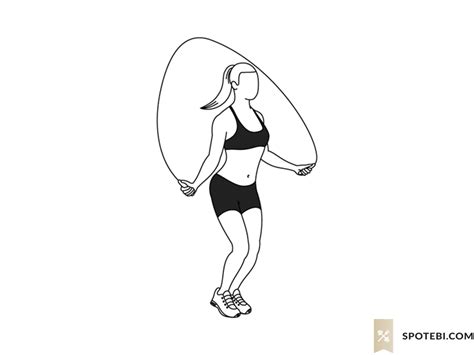 Jump Rope Illustrated Exercise Guide