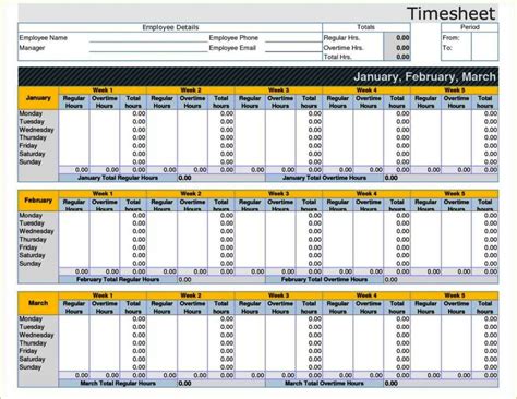 Excel Weekly Timesheet Template With Formulas Sampletemplatess