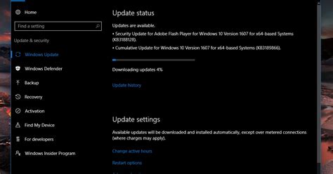Test Cumulative Update Kb3189866 For Windows 10 Version 1607 Build