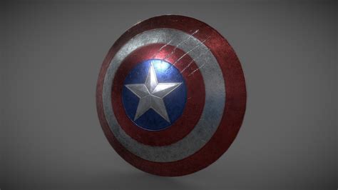 Captain America Shield 3d Print Model Ph
