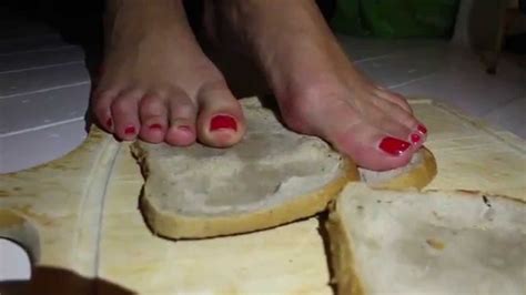 Dutch Woman Crush Bread With Higheels And Feet Part Youtube