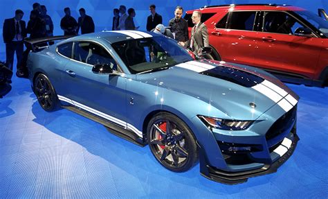 2019 Detroit Auto Show 2020 Ford Mustang Shelby Gt500 The Daily